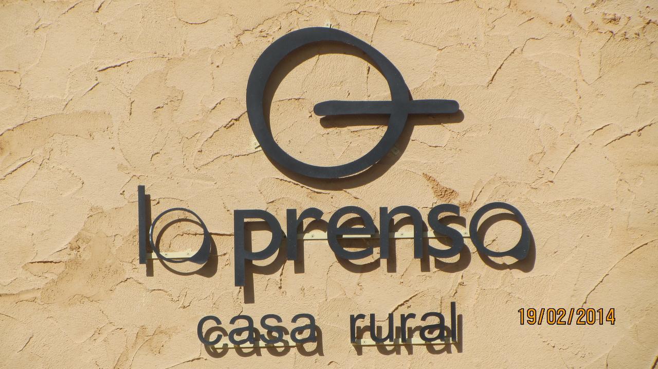 新伊提班蒂加玛 Casa Rural La Prensa De Vino酒店 外观 照片